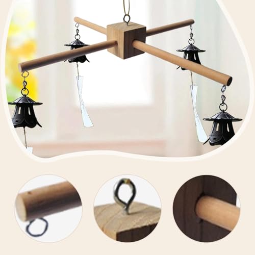 Wooden Mobile Frame Kit for Baby Room Decor