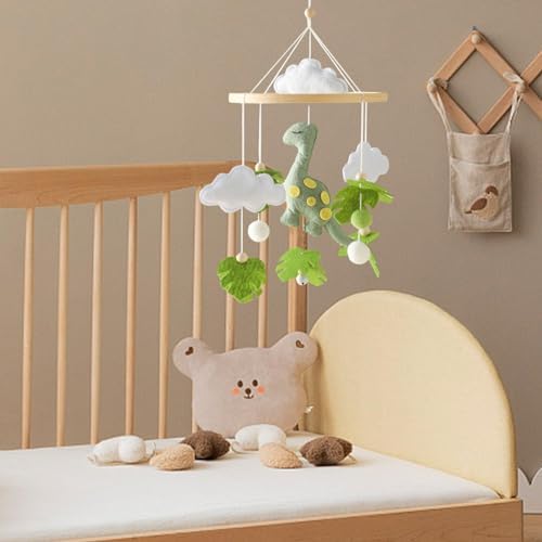 Glylo Felt Animal Bed Bell Hanging Mobile