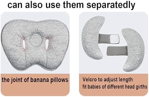 PENINSULA LOVE 2 in 1 Travel Head Support Pillow