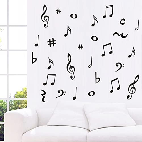 Musical Note Wall Decals for Classroom and Home Decor