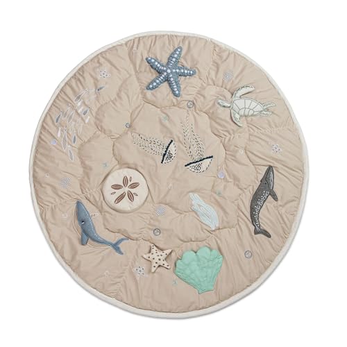 Crane Baby Activity Mat with Mirror and Rattles