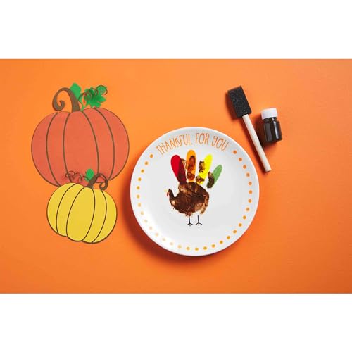 Mud Pie Kids Turkey Handprint Plate 1