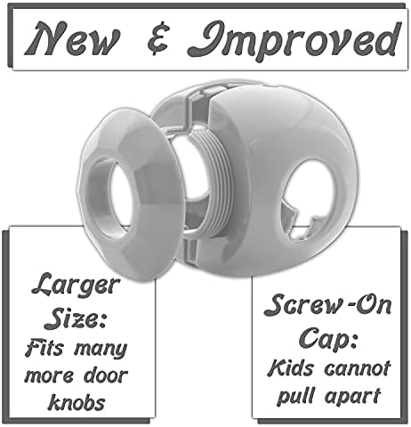 Driddle Door Knob Baby Safety Cover 5 Pack