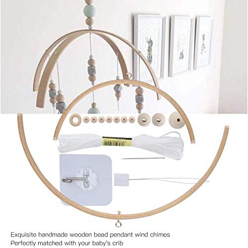 Handmade Wooden Wind Chimes for Baby Crib Mobile
