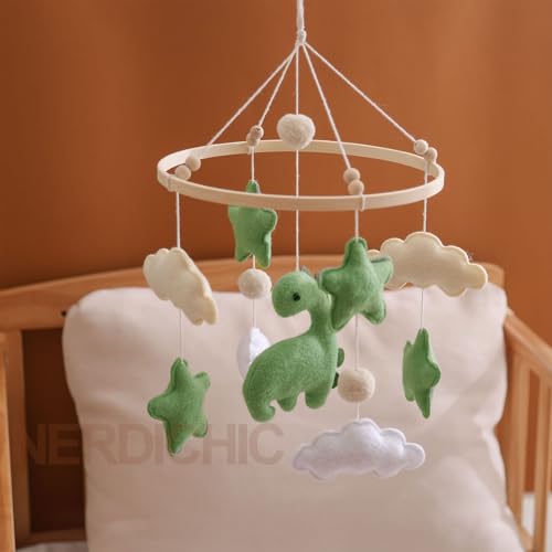Dinosaur Diplodocus Crib Mobile for Boys Girls