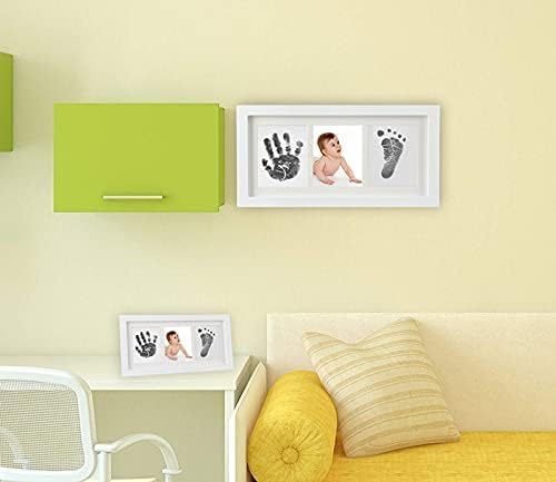 Baby Prints Handprint and Footprint Kit with 2 Clean-Touch Inkless Ink Pads Gift for Newborn Keepsakes and Baby Showers