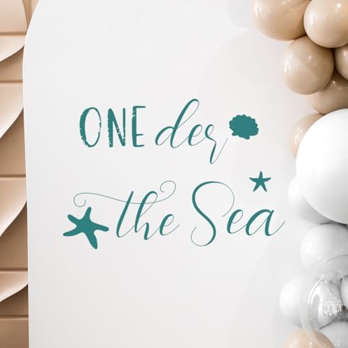 Oneder The Sea Wall Decal - Ocean Themed Birthday Decor Stickers