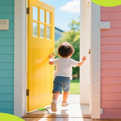 HNYYZL 4Pcs Silicone Door Stopper with Finger Protection