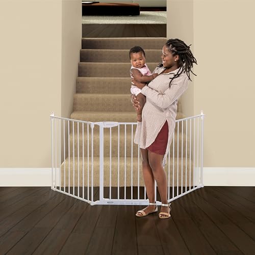 Little Chicks Waverely 79 Extra Wide Baby Gate with Door