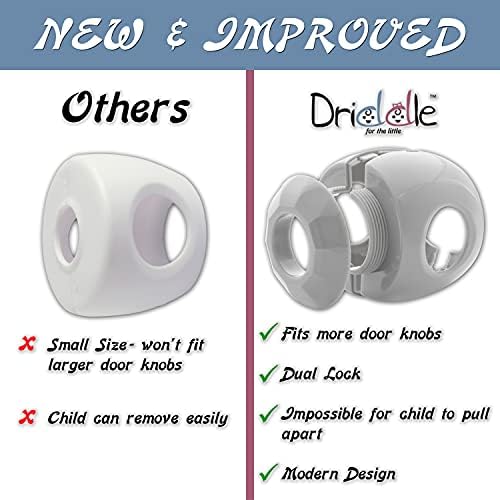 Driddle Door Knob Baby Safety Cover 5 Pack