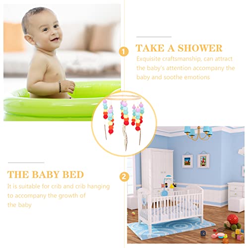 Felt Wind Chime Adorable Decorative Hanging Pendant for Home and Room Decor