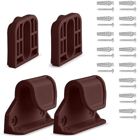 Likzest Retractable Baby Gate Extensions - 55 x 33 Replacement Parts Brown