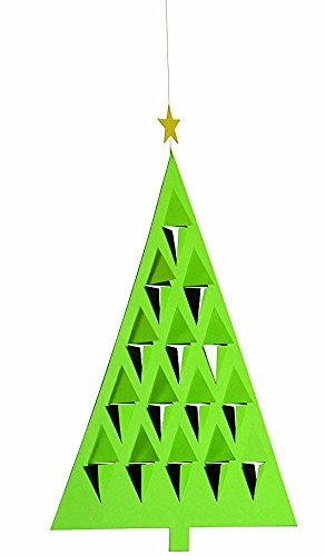 Flensted Mobiles Prism Tree Green Hanging Mobile - 11 Inches