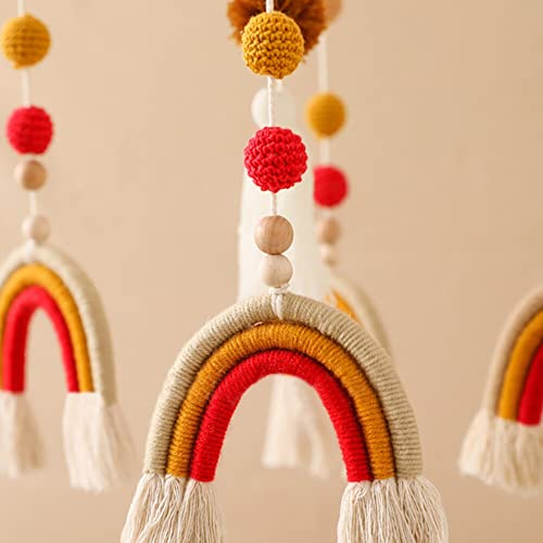 EUBUY Baby Crib Mobile for Boys Girls Boho Design