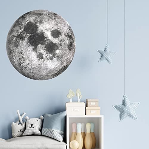 Moon Wall Sticker for Bedroom and Playroom Decor