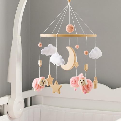 Generic Infant Nursery Mobile Hanging Decorative Toy Set for Baby Room