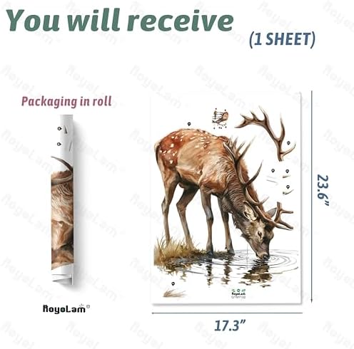 Deer Wall Sticker for Nursery Bedroom and Playroom Decor