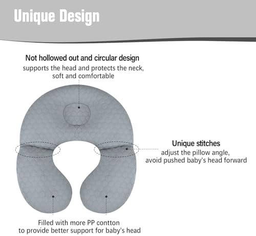 KAKIBLIN Baby Travel Pillow for Car Seat