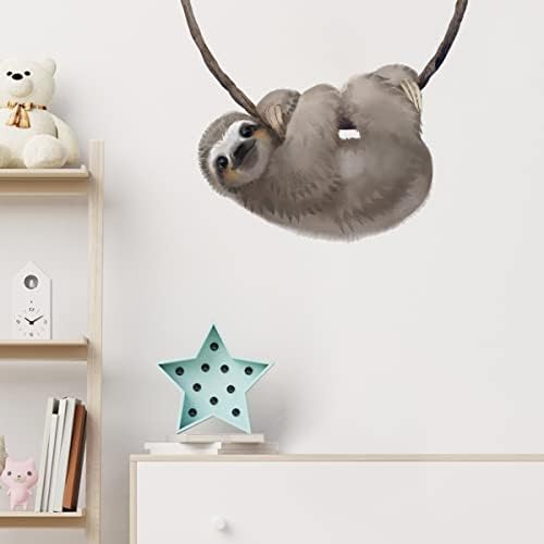 Little Sloth Wall Decal for Kids Baby Nursery Decor