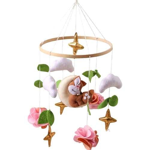 Bohemian Animal Mobile for Newborn Baby Crib Decor