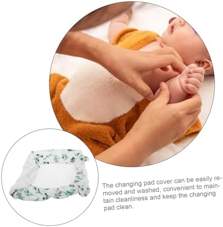 Toyvian Removable Washable Changing Table Cover with Charming Print