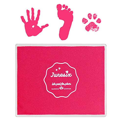 Washable Non-Toxic Ink Pad for Baby Handprint Footprint