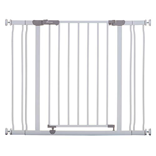 Dreambaby Ava Extra Wide Baby Gate - White Dog Gate
