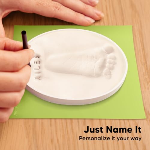 KeaBabies Inkless Handprint Footprint Keepsake Kit