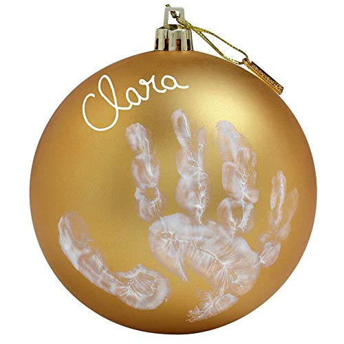 My Christmas Fairy Handprint Decoration Kit 10cm Gold