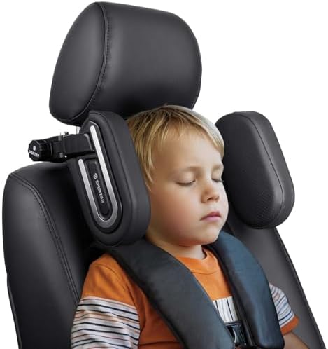 Spurtar Car Headrest Pillow for Kids with Adjustable Support