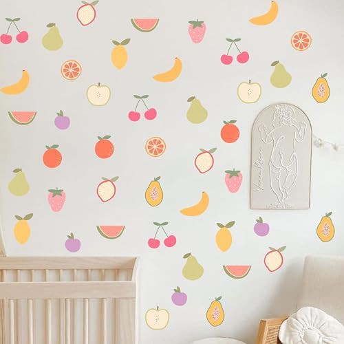 Colorful Fruit Wall Decal for Nursery and Kids Room