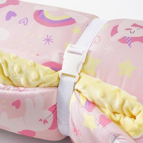 Bunnikins Clover Toddler Nap Mat with Pillow