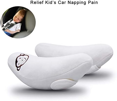 Inchant Adjustable Baby Head Neck Support - Travel Car Seat Safety Pillow for Toddlers and Infants