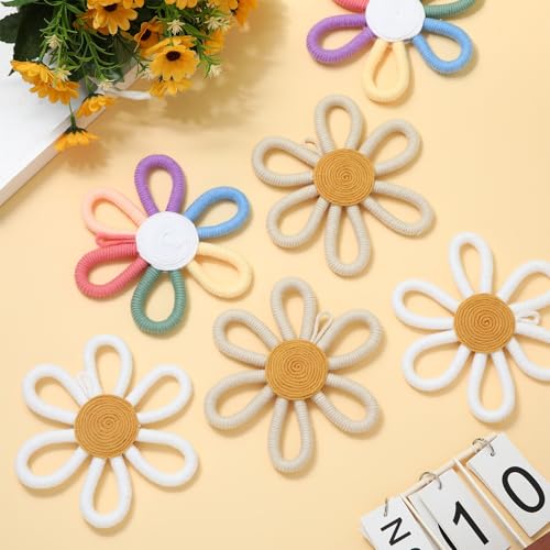 Ripeng 6 Pcs Boho Wall Decor for Baby Girls