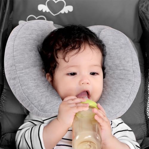 KAKIBLIN 2 in 1 Baby Head Pillow with Adjustable Width