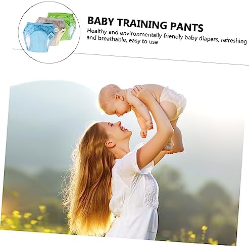 VICASKY 3Pcs Baby Training Underwear Potty Pants Breathable Cotton