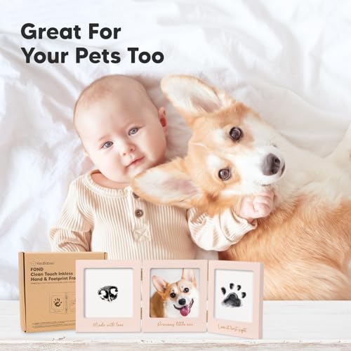 KeaBabies Inkless Handprint Footprint Keepsake Kit 1