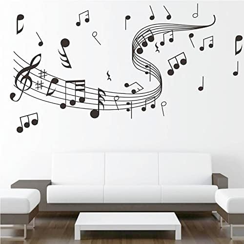 HILUCK Music Wall Art Sticker Decals Decor
