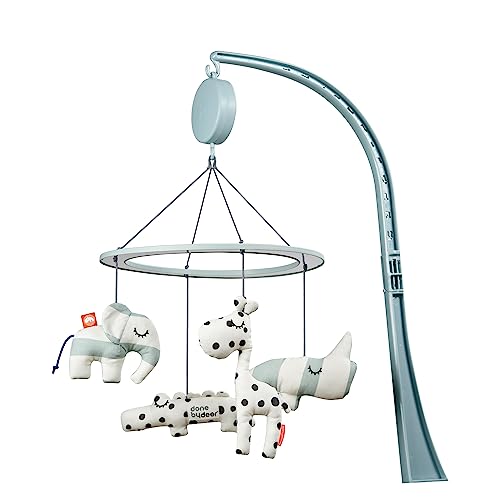Done by Deer Musical Mirror Mobile with Floating Deer Friends