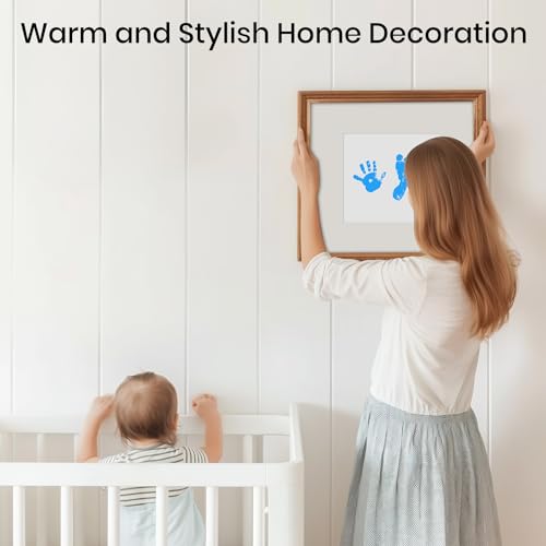 2PCS Blue Ink Pad for Baby Hand and Footprint