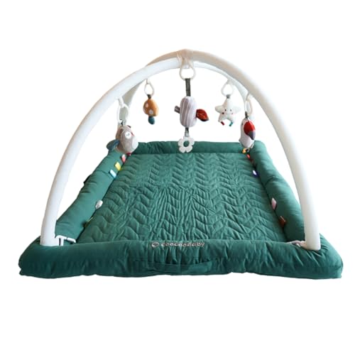 CooCooBaby Play Gym with 5 Sensory Toys