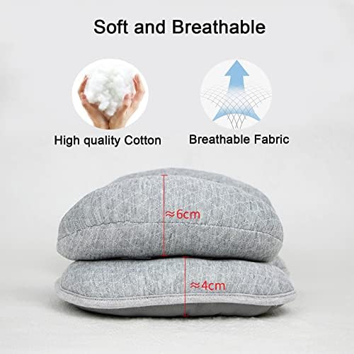 Yufiova Upgrade 2 in 1 Baby Travel Pillow - Banana Shape Adjustable Head Neck Support Car Seat Insert Pillow for Kids