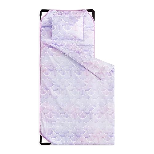Wake In Cloud Cot Nap Mat with Pillow and Blanket for Toddlers