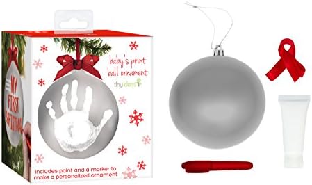 Tiny Ideas Christmas Baby Handprint Ornament Kit
