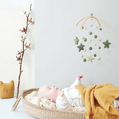 Gender Neutral Baby Mobile with Boho Decor
