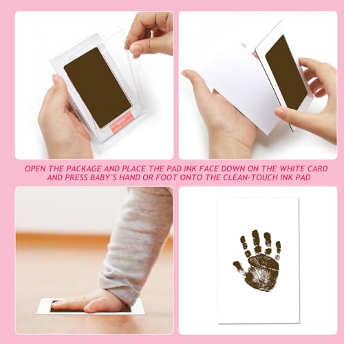 Outus Newborn Handprint and Footprint Kit for Babies and Pets