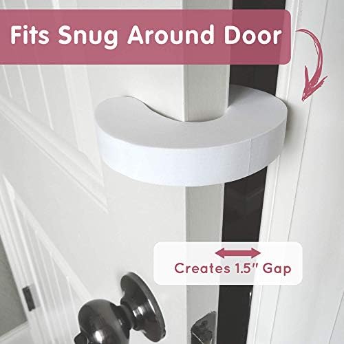Wittle Finger Pinch Guard - Baby Proof Door Stopper with Soft Foam