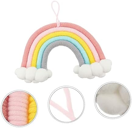 YARNOW Cloud Rainbow Wall Decor Woven Ornament