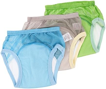 VICASKY 3Pcs Baby Training Underwear Potty Pants Breathable Cotton
