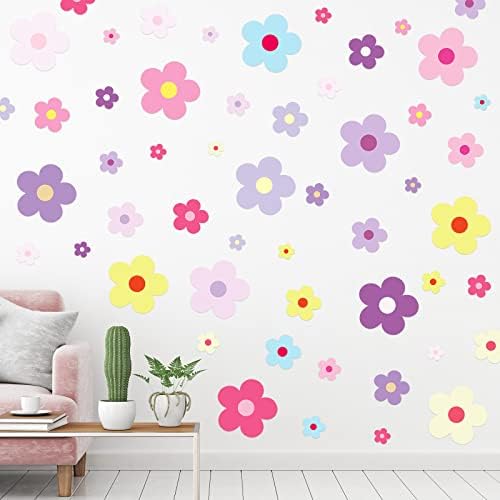 TaoBary 288 Pcs Y2k Cute Flowers Wall Sticker 1
